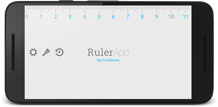 ruler to scale on screen